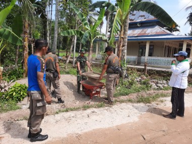 Satpol PP Sumbar Turut Berpartisipasi dalam Pra TMMD Ke-110